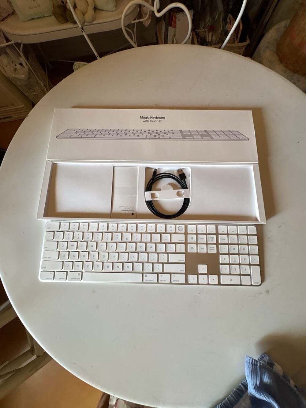 Apple Magic Keyboard with Touch ID and Numeric Keypad MK2C3LL/A
